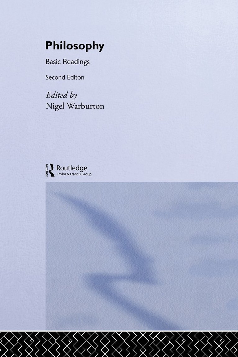 Philosophy: Basic Readings
