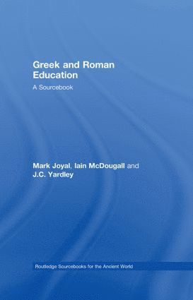 bokomslag Greek and Roman Education