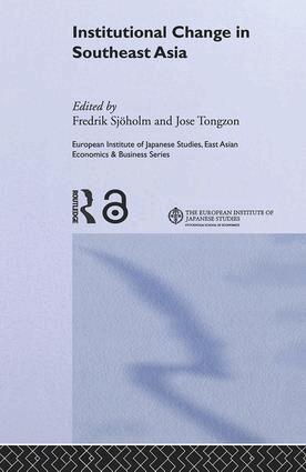 Fredrik Sjöholm, José Tongzon - Institutional Change in Southeast Asia, Inbunden