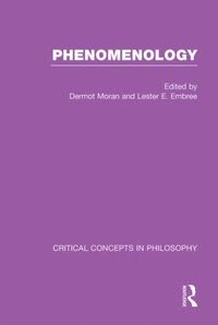 bokomslag Phenomenology:Crit Con In Phil