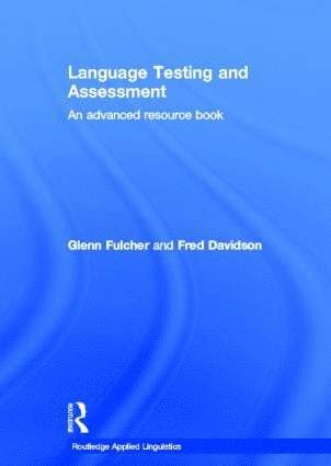 Language Testing and Assessment 1