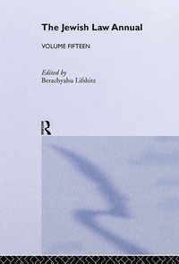 bokomslag The Jewish Law Annual Volume 15