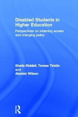 Disabled Students in Higher Education 1