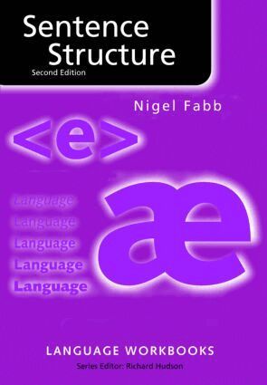 Nigel Fabb - Sentence Structure, Häftad