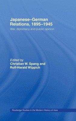 bokomslag Japanese-German Relations, 1895-1945