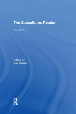 bokomslag Subcultures Reader