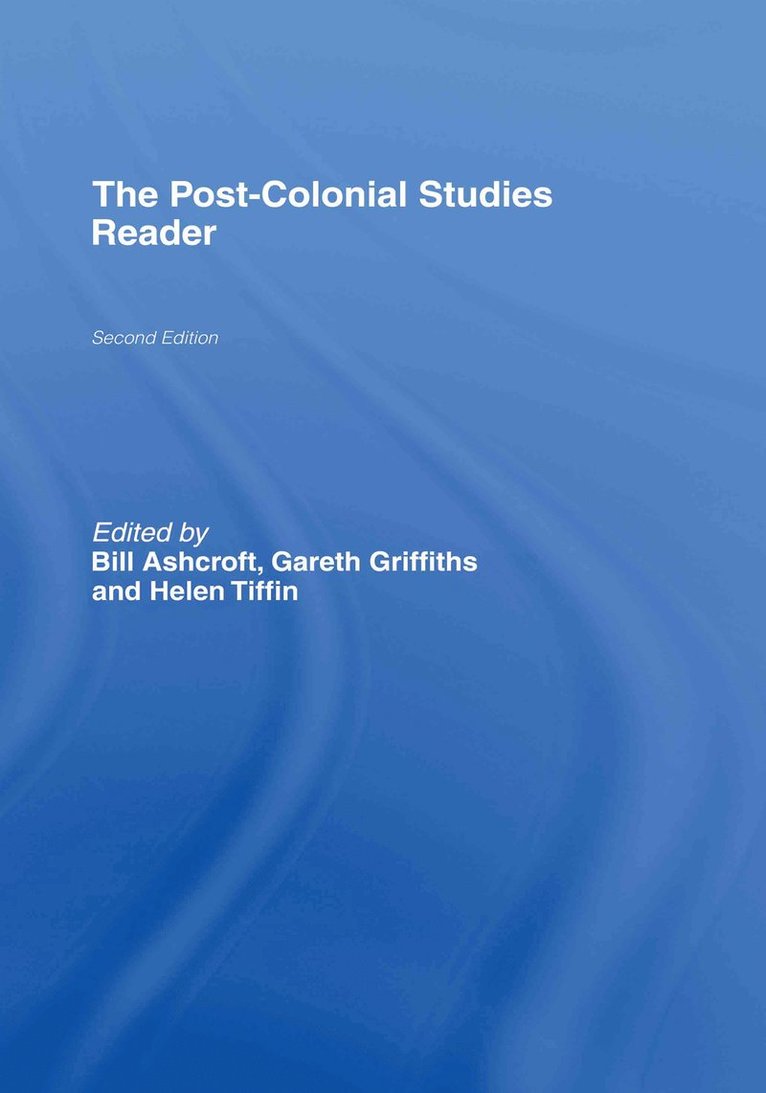 Post-Colonial Studies Reader