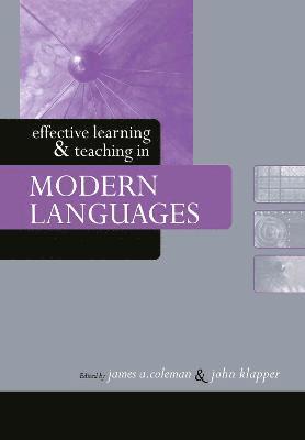 bokomslag Effective Learning and Teaching in Modern Languages