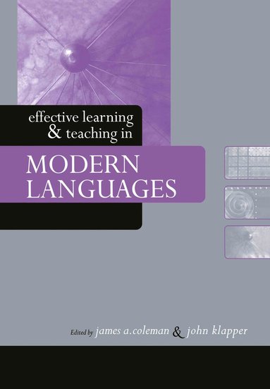 bokomslag Effective Learning and Teaching in Modern Languages