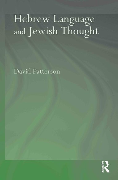 bokomslag Hebrew Language and Jewish Thought