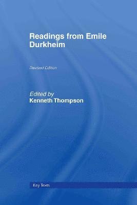 Readings from Emile Durkheim 1