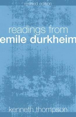Readings from Emile Durkheim 1