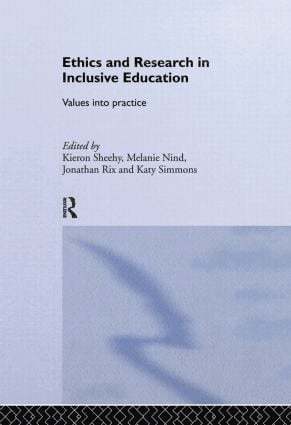 bokomslag Ethics and Research in Inclusive Education