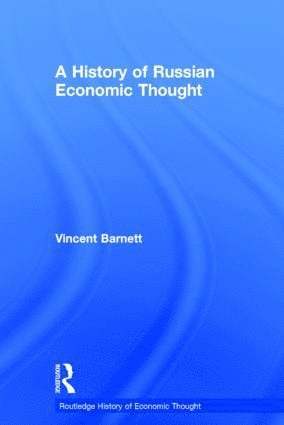 A History of Russian Economic Thought 1