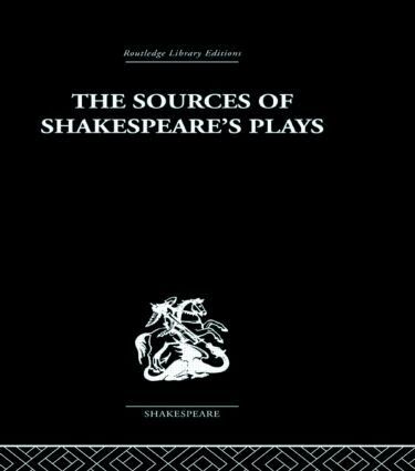 Kenneth Muir - Sources of Shakespeare's Plays, Inbunden