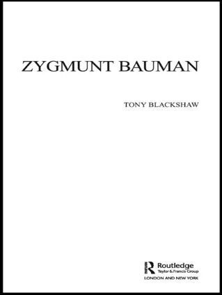 Tony Blackshaw - Zygmunt Bauman, Häftad