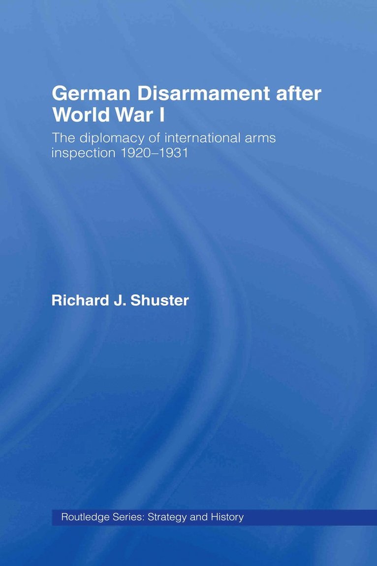 German Disarmament After World War I