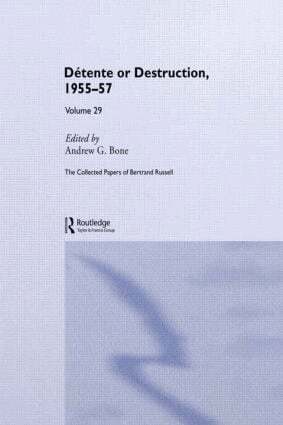 Bertrand Russell, Andrew Bone - Collected Papers of Bertrand Russell Volume 29, Inbunden