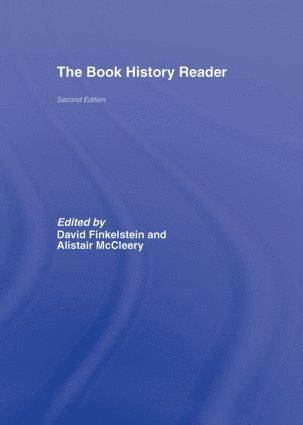 The Book History Reader 1