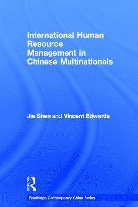 International Human Resource Management in Chinese Multinationals 1