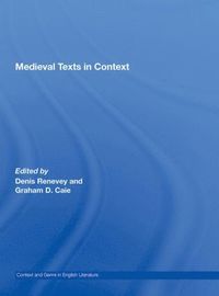 bokomslag Medieval Texts in Context