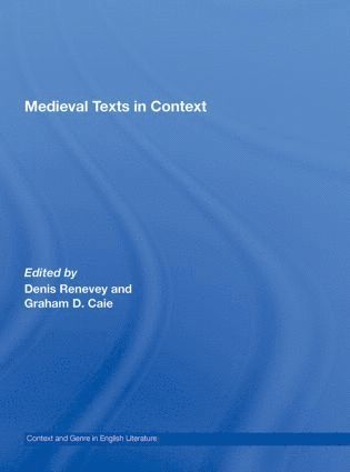 Medieval Texts in Context