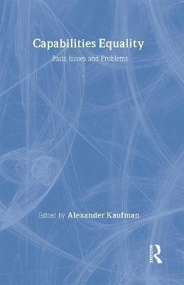 Alexander Kaufman, USA) Kaufman, Alexander (University of Georgia - Capabilities Equality, Inbunden