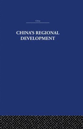 bokomslag China's Regional Development