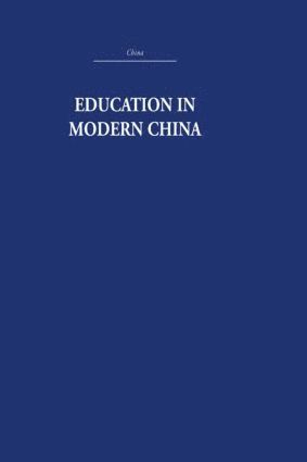 bokomslag Education in Modern China