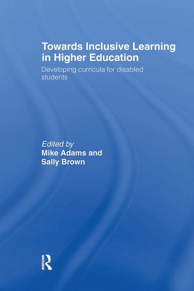 bokomslag Towards Inclusive Learning in Higher Education