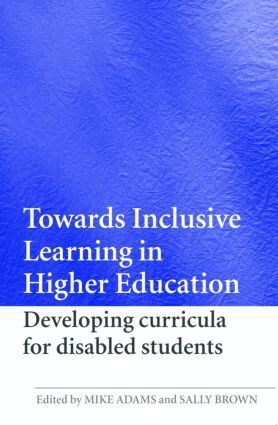 Mike Adams, Sally Brown - Towards Inclusive Learning in Higher Education, Häftad