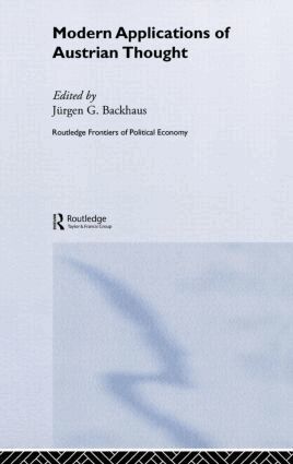 Jürgen G. Backhaus - Modern Applications of Austrian Thought, Inbunden