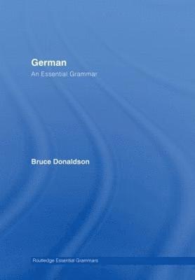 bokomslag German: An Essential Grammar