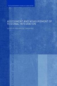 bokomslag Assessment and Measurement of Regional Integration