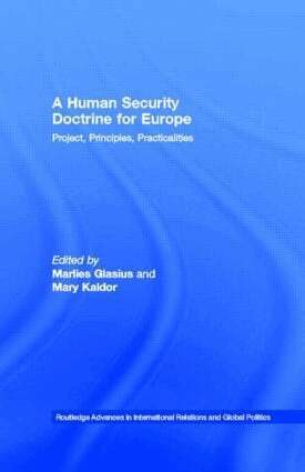 Marlies Glasius, Mary Kaldor - Human Security Doctrine for Europe, Inbunden