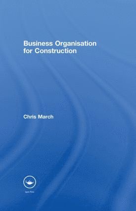 bokomslag Business Organisation for Construction