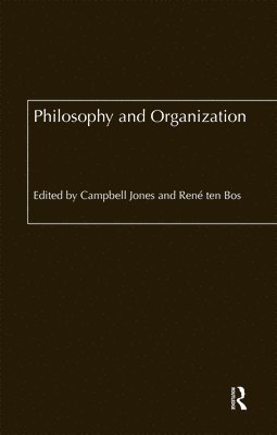 bokomslag Philosophy and Organization
