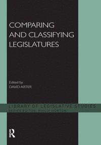 bokomslag Comparing and Classifying Legislatures