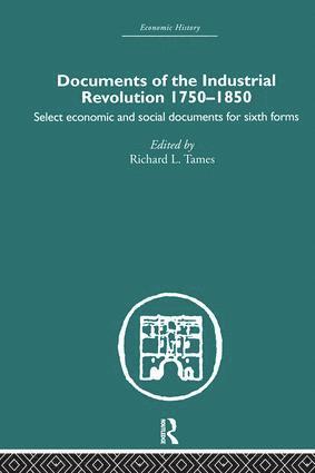 bokomslag Documents of the Industrial Revolution 1750-1850