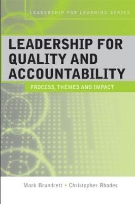 bokomslag Leadership for Quality and Accountability in Education