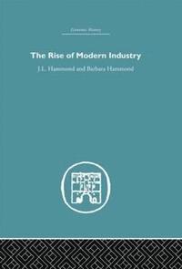 bokomslag The Rise of Modern Industry