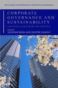 bokomslag Corporate Governance and Sustainability