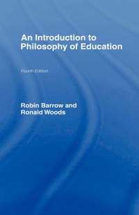 bokomslag An Introduction to Philosophy of Education