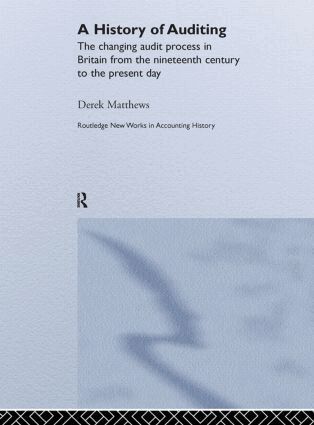 Derek Matthews - History of Auditing, Inbunden