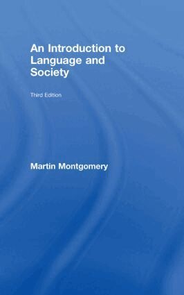 Martin Montgomery - Introduction to Language and Society, Inbunden
