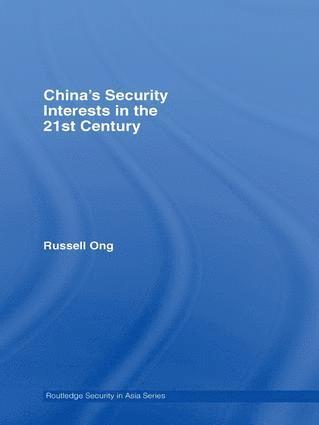 bokomslag China's Security Interests in the 21st Century