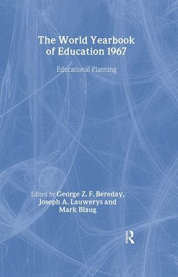 World Yearbook of Education 1967 1