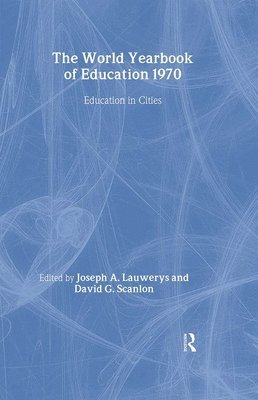 World Yearbook of Education 1970 1