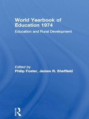 bokomslag World Yearbook of Education 1974