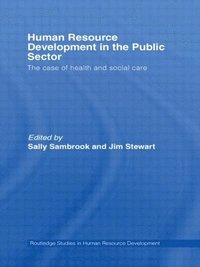 bokomslag Human Resource Development in the Public Sector
